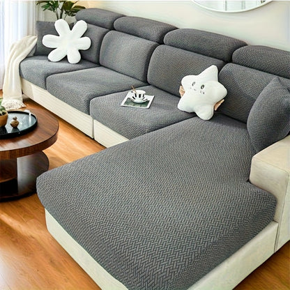 Sofa Cover Sectional Panel Options for Single to 4 Seats, Chaise, Armrest Pair or Backrest in Five Colors