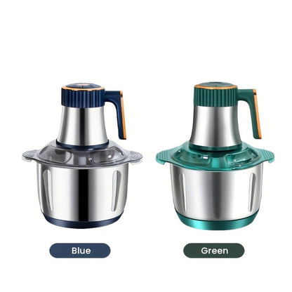 Electric Meat Grinder 5-Speed 6-Blade Food Chopper - 1.32 Gal Household Mincer for Meat Vegetables Garlic Puree Juice Noodles