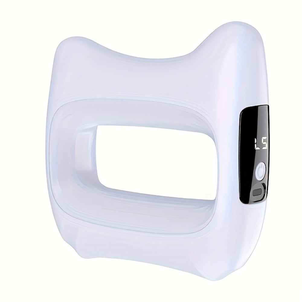 Dual Motor Electric Fascia Ring with Massage Belt – 8 High-Frequency Vibration Modes, Type-C Rechargeable Large Battery, Ergonomic Grip
