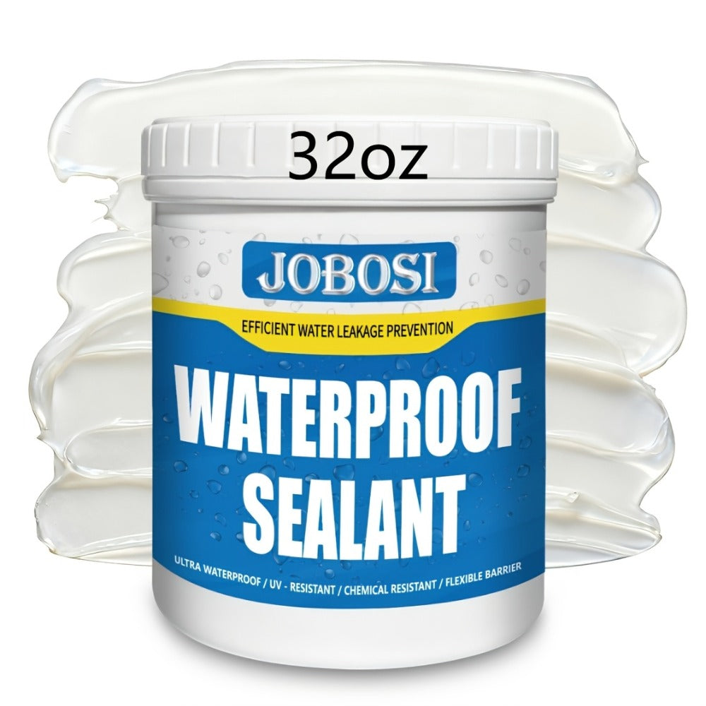 Sealant Liquid Glue 32oz 1KG Leak Agent, Indoor Outdoor Coating for Roof Basement Wall Pipe Crack Sealing