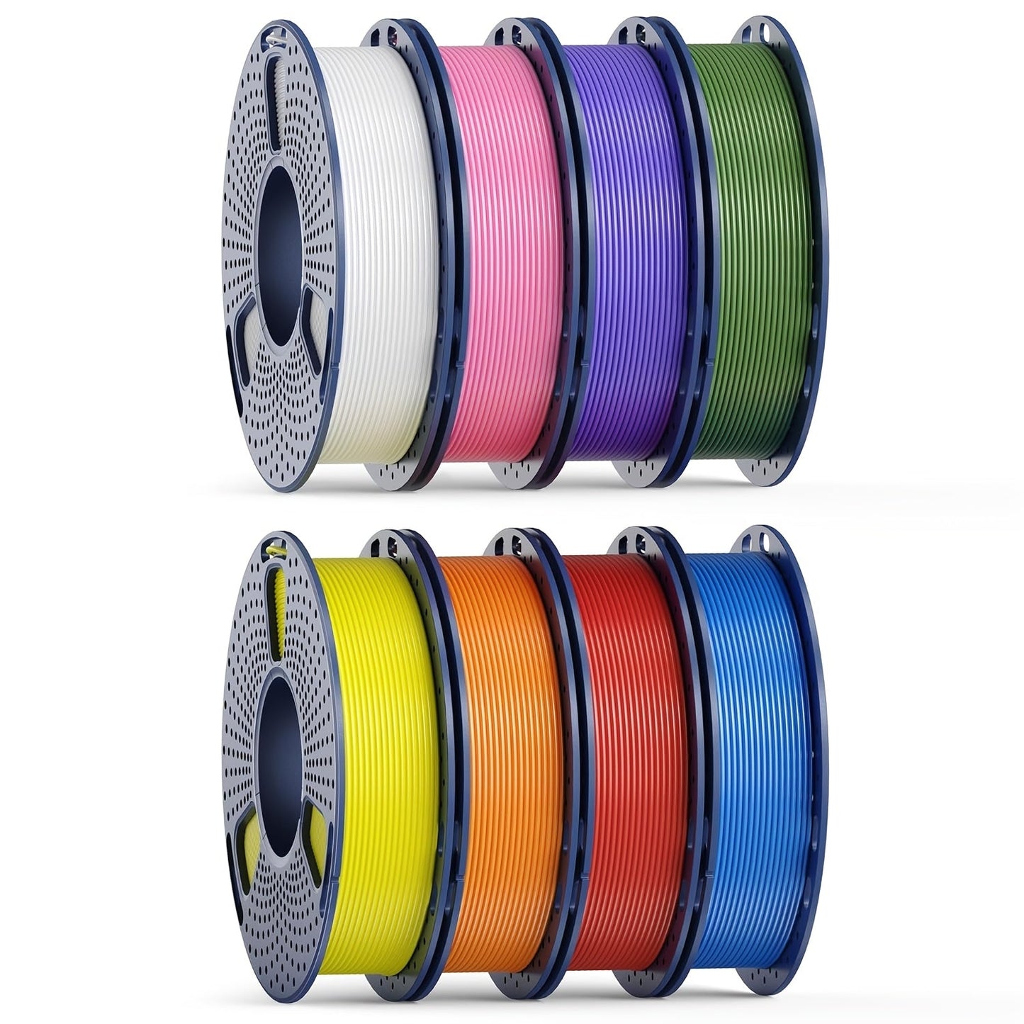 3D Printer Filament SUNLU 1.75mm Eight-Roll 2kg Bundle with PLA, High-Speed PLA, PETG or High-Speed PETG Options