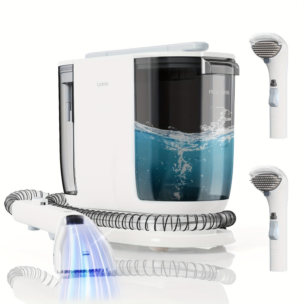 Lydsto Portable Carpet Cleaner 2-in-1 Wash & Dry, 12KPa Suction Fabric Shampooer with Self-Cleaning