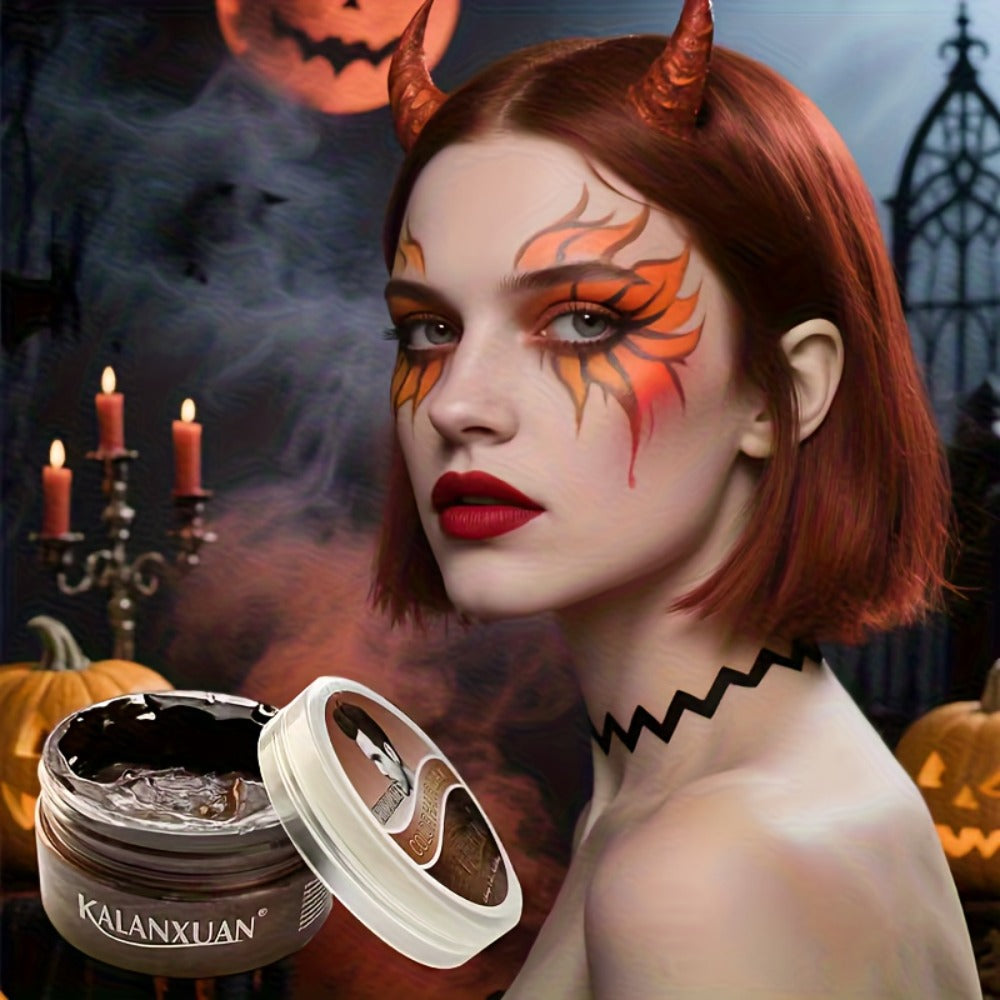 Temporary Hair Color Wax Disposable DIY Styling Cream Y2K Aesthetic for Parties Festivals Halloween Cosplay 9 Colors Blue Purple Red Black