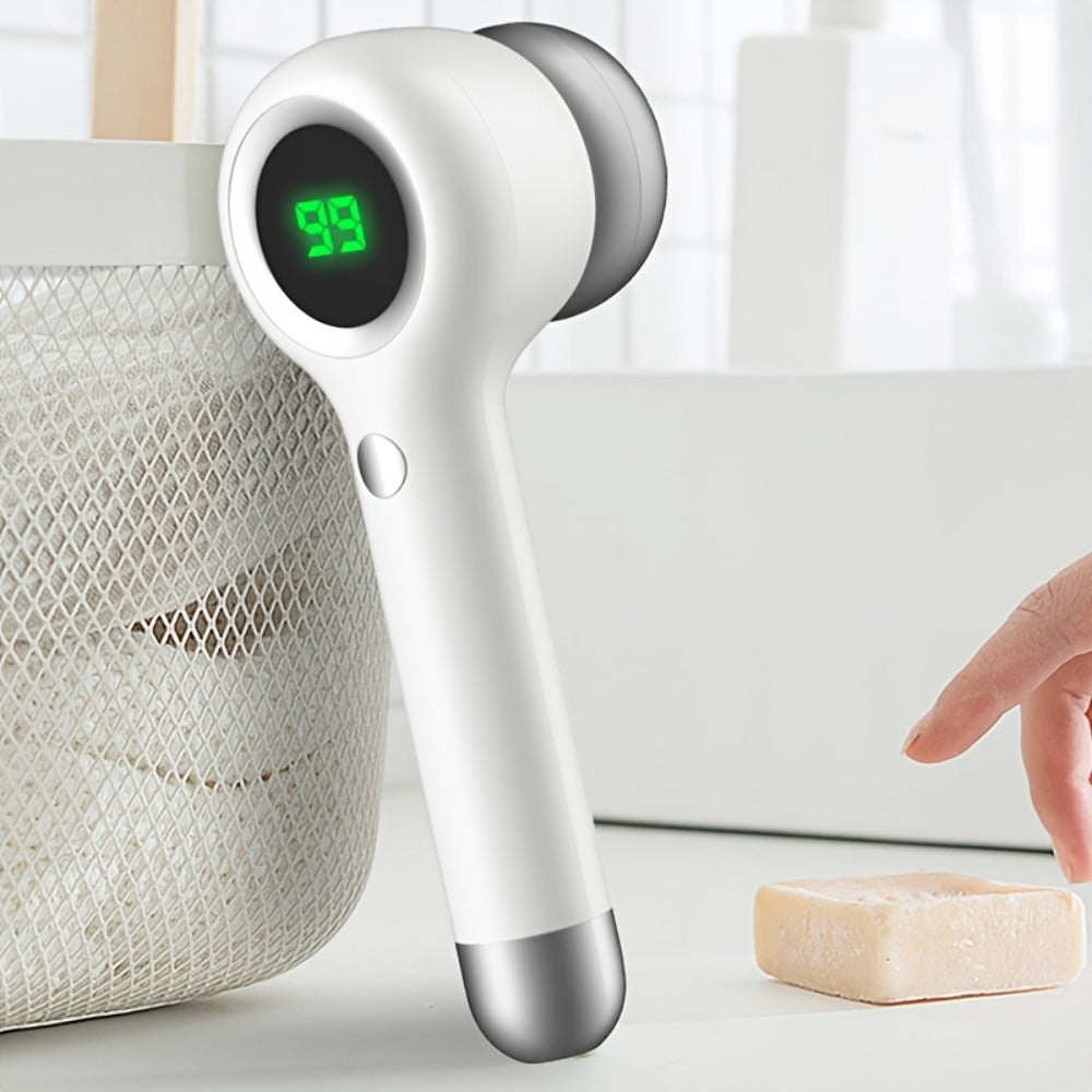 Electric Foot Callus Remover Kit USB Rechargeable with 3 Interchangeable Heads, 2 Speeds & Built-In Dander Vacuum