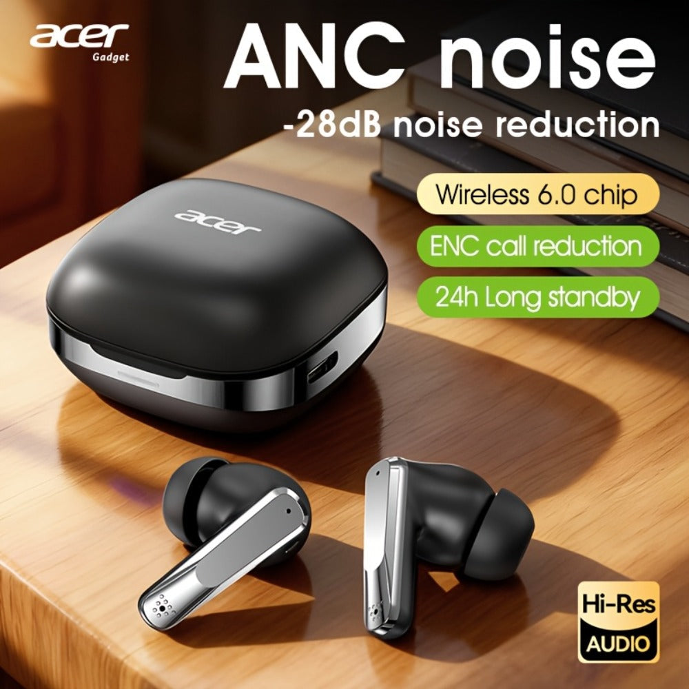 Wireless Earbuds Acer Mini Bluetooth 5.4 with Touch Controls, Call Noise Reduction Mic and Three Colors
