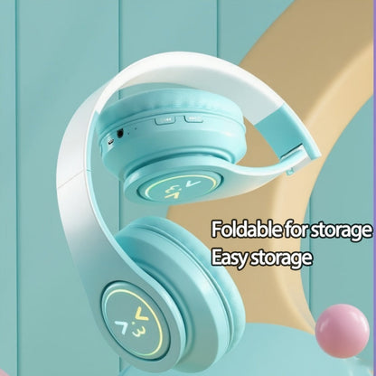 Noise Cancelling Wireless Bluetooth Headphones Over-Ear Bluetooth 5.3 Foldable Portable Headset for an Everyday Personal Care Routine