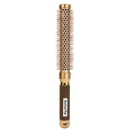 Round Hair Brush Nano Ceramic Ion, Heat Resistant Blowout Styling Roller Comb for Voluminous Bangs