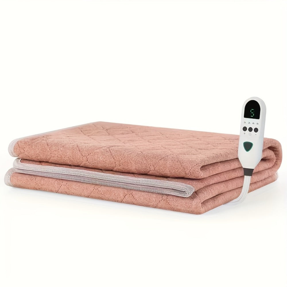 Electric Mattress Pad Heated Bed Warmer 63"x31" - 9 Heat Settings, 4 Auto Shutoff Modes, Rapid Warming