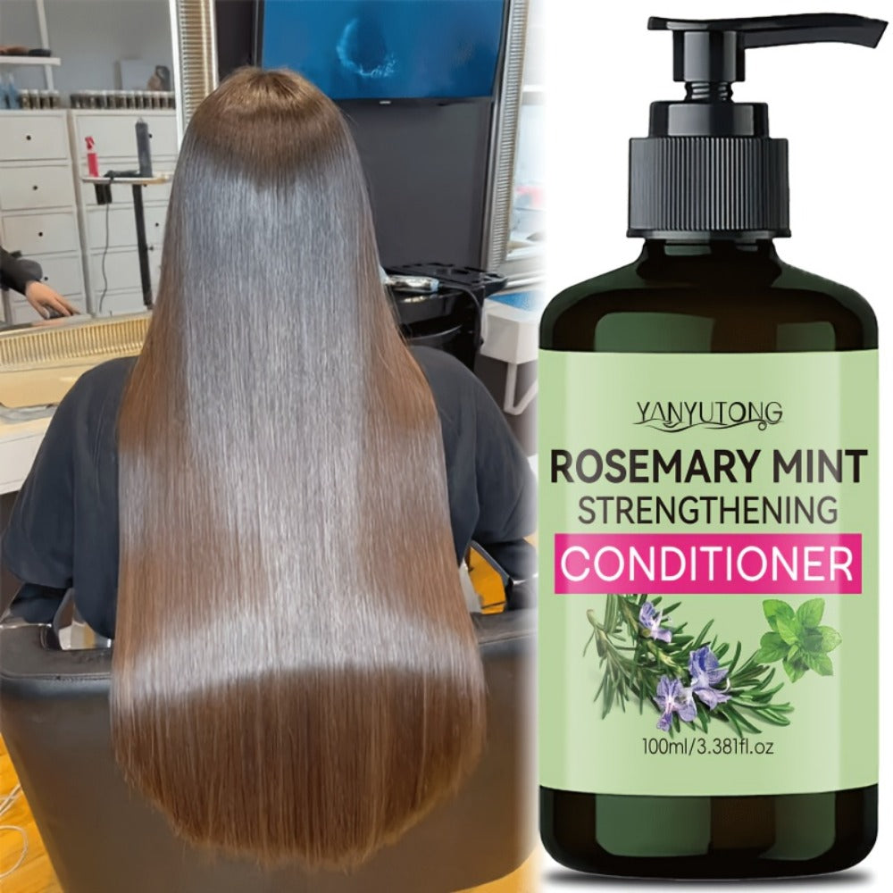 Rosemary Mint Shampoo & Conditioner Set with Rosemary Extract, Strengthening Hair Growth Formula