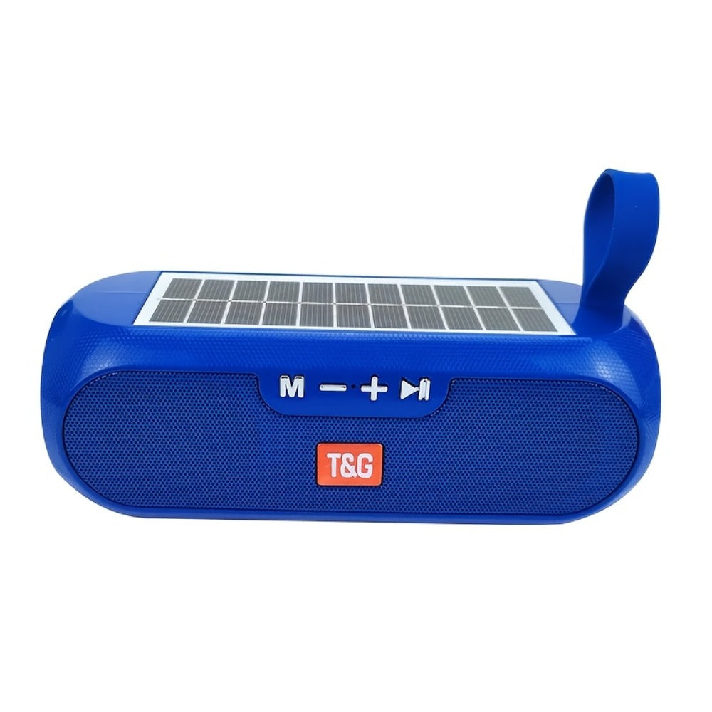 TG182 Solar Powered Bluetooth Speaker, 10W Outdoor Wireless Speaker, 1200mAh Battery, TF Card, FM Radio