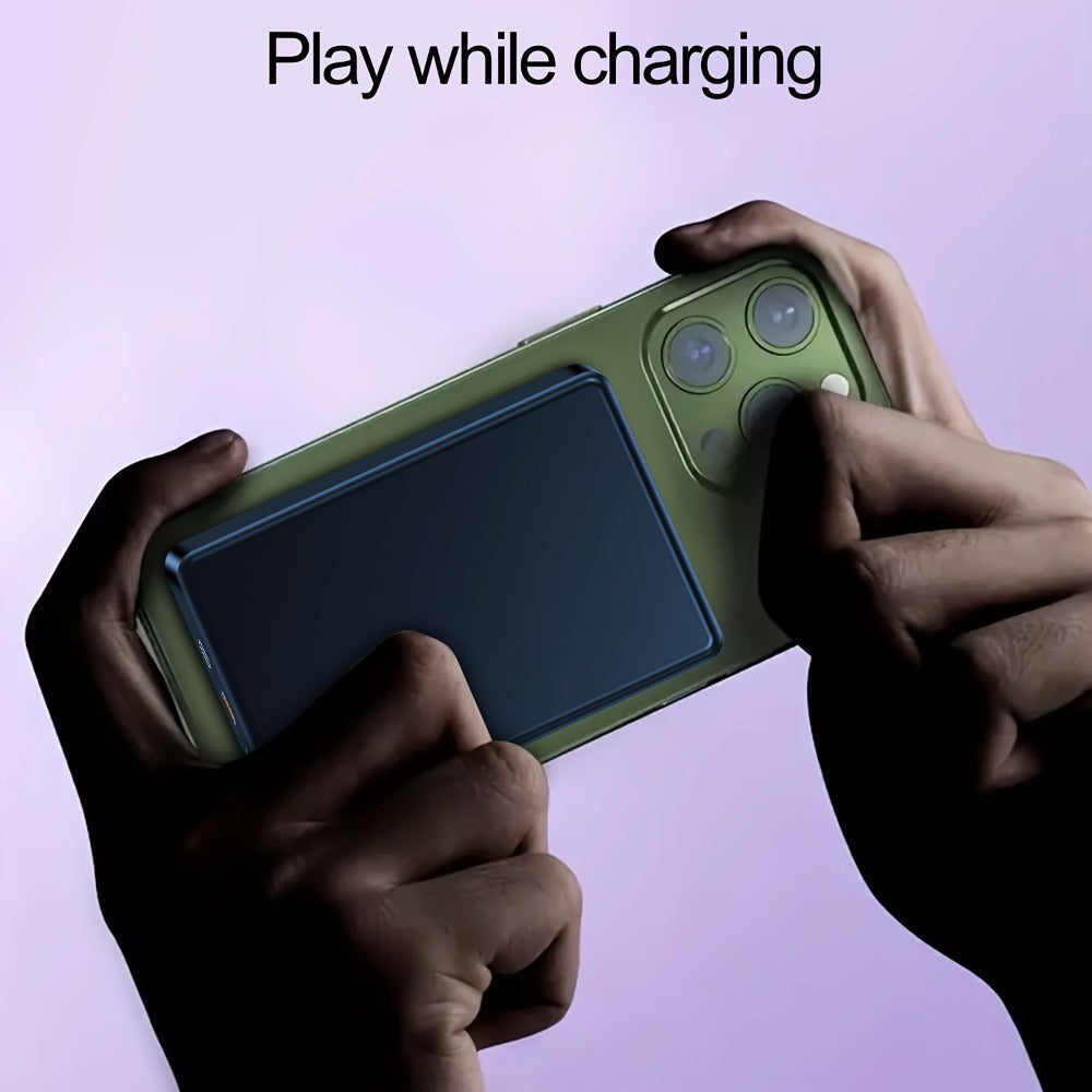 MagSafe Compatible Magnetic Power Bank 5000mAh Ultra Slim 20W Fast Charging, Portable Charger for iPhone 17 16 15 14 13 12