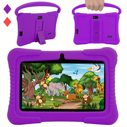 Kids Tablet 7 Inch with Android, 2GB RAM, 16GB or 32GB Built-In Storage, Parental Controls and Silicone Case