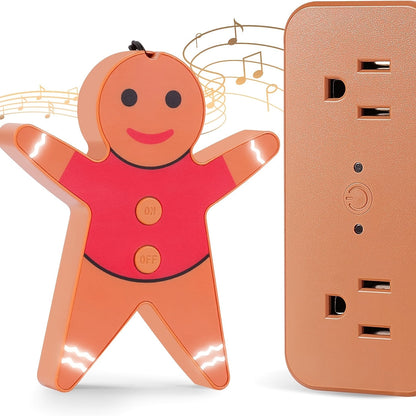 Christmas Tree Remote Control Socket with Built-in Music Function for an Everyday Personal Care Routine
