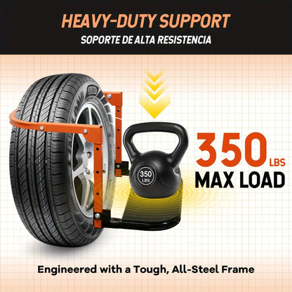 Tire Step Foldable Anti-Slip Thickened – 300 / 500 / 650 lb Capacity Adjustable Height for Truck SUV Trailer Maintenance