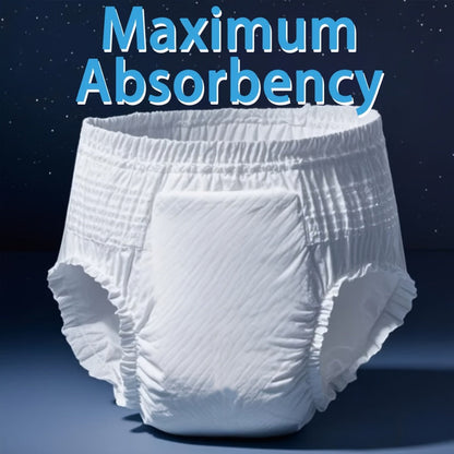 Adult Diapers Incontinence Underwear M-XXL Disposable Pull-On Briefs Leak Protection Unisex Pants for Elderly Bedwetting 19 or 30 Pack