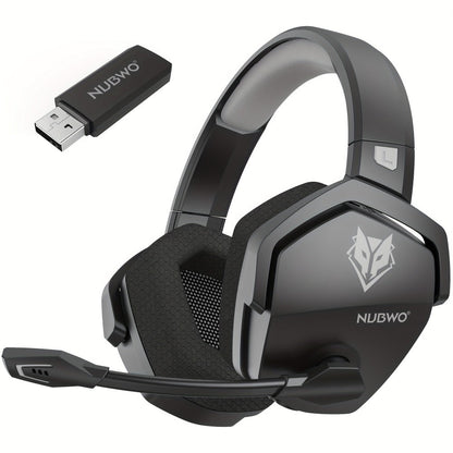 2.4GHz Wireless Gaming Earphones NUBWO G06, 7.1 Surround Sound, 23ms Ultra-Low Latency, 100H Battery