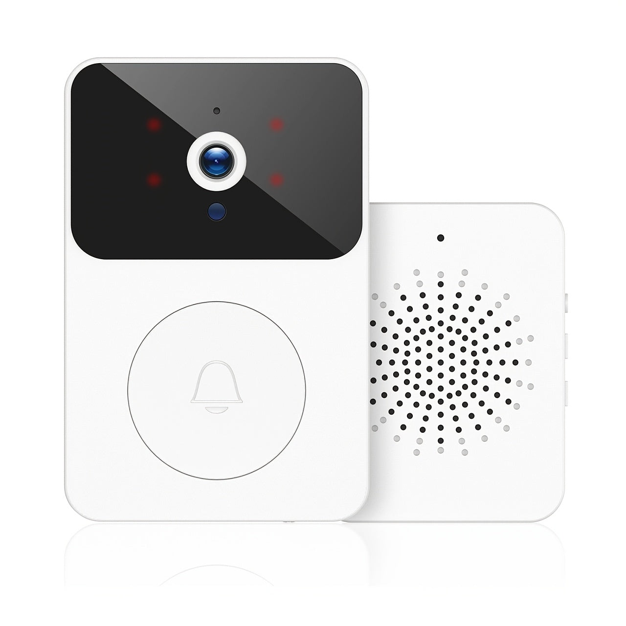 Video Doorbell 960p Wireless Camera with Voice Changer, Night Vision, Two-Way Audio and Single or Two-Pack Options
