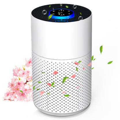 Air Purifier with H13 True HEPA 3-in-1 Filter, Sleep Mode and Single or Two-Unit Color Options