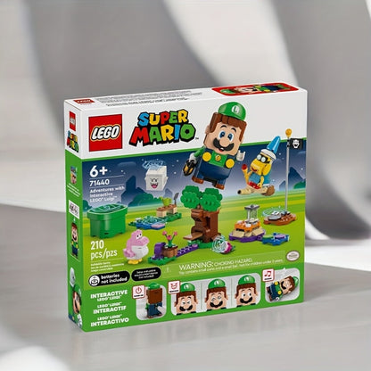 Interactive Luigi Building Set LEGO 71440, Adventures with Luigi Starter Course, Interactive Figure Playset for Kids Ages 6+