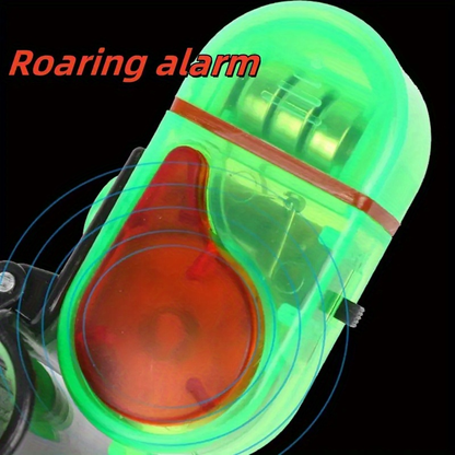 Fishing Bite Alarm Set of 4 with Sound Alert & LED Indicator – All-Weather Portable Electronic Fish Bite Detector for Night Fishing
