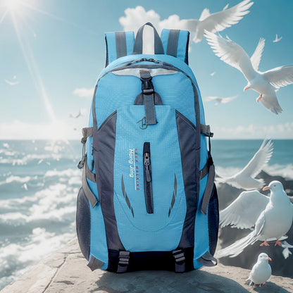 Hiking Daypack 25.5L Lightweight Oxford Backpack for Men Women with Laptop Compartment Torso Adjustment Outdoor Sport Cycling Travel Camping