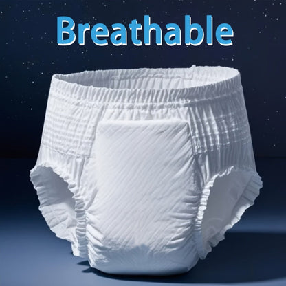 Adult Diapers Incontinence Underwear M-XXL Disposable Pull-On Briefs Leak Protection Unisex Pants for Elderly Bedwetting 19 or 30 Pack