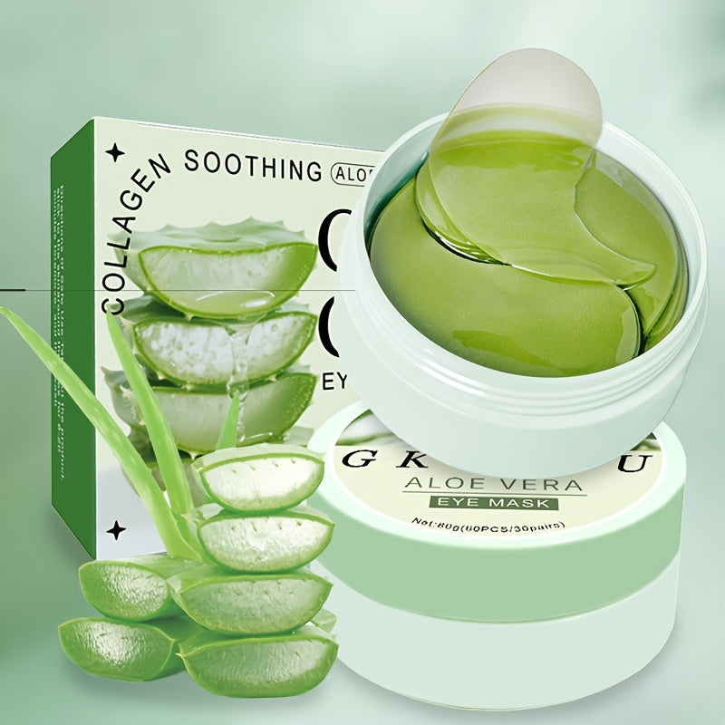 Collagen Under Eye Patches 60pcs – Arovira Hydrating Eye Mask for Dark Circles, Puffiness & Fine Lines, Firming Anti-Aging Eye Treatment