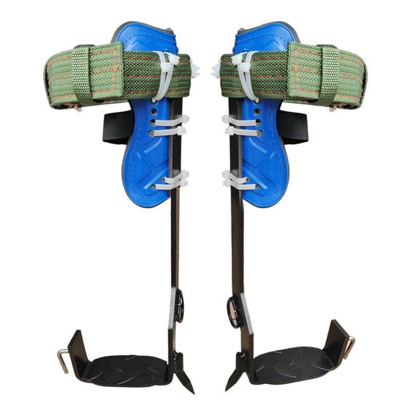 Tree Climbing Spikes Gear Set with Ankle Straps Portable Climbing Tools for Tree Maintenance Fruit Harvesting Hunting Observation Outdoor