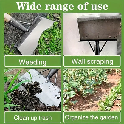 Multifunctional Camping Shovel 8.27" & 10.24" – Portable Handleless Metal Garden Spade for Yard Weeding, Soil Digging, Outdoor Camping