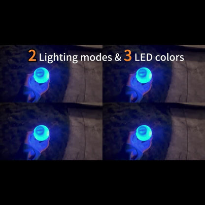 LED Light Up Dog Ball Toy Glow in the Dark – USB Rechargeable Motion-Activated Glowing Fetch Ball for Small Medium Dogs