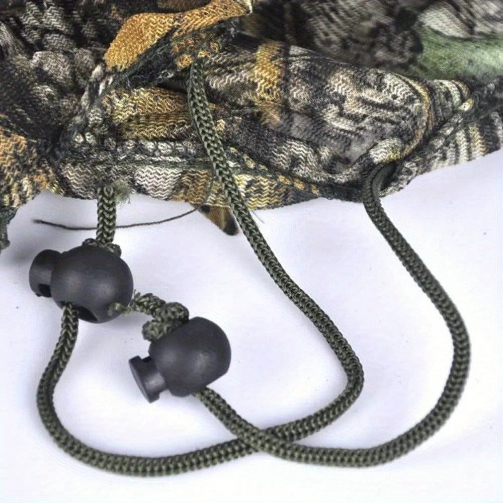 Ghillie Suit 3D Camo Hunting Set – Lightweight Breathable Hooded Camouflage Jacket & Pants for Deer Hunting Sniper Airsoft & Wildlife