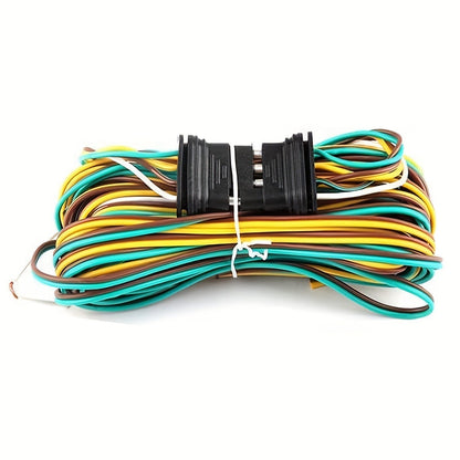 LED Trailer Light Kit 12V Submersible – Utility Trailer Lights for Boat, RV & Truck Under 80", Complete Wiring Harness