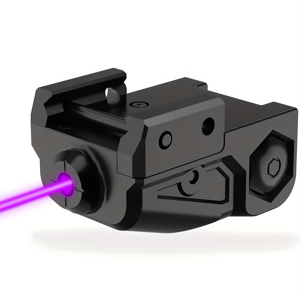 Pistol Laser Sight Ultra Compact Red Green Purple Laser for Guns with Type-C Charging – Universal 20mm Picatinny Rail Mount