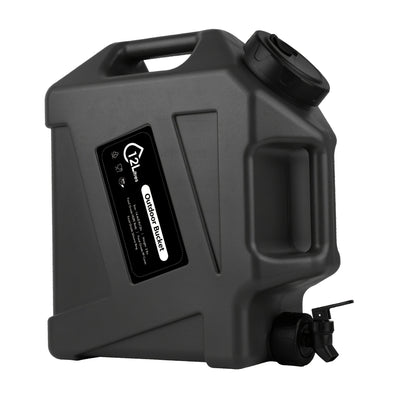 Water Storage Container with Spigot 2 Handles BPA Free PVC Collapsible Water Jug for Camping Outdoor RV Hiking Emergency Survival Portable