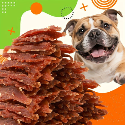 Air-Dried Dog Treats Chicken & Duck Breast Sticks – Single Ingredient Grain Free High Protein Dog Chews, Natural Jerky Snacks for Dogs