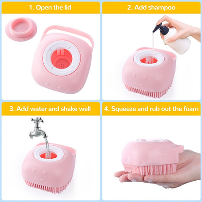 Cat & Dog Grooming Set 9-in-1 & 11-in-1 – Self-Cleaning Slicker Brush, Nail Clippers & File, Flea Comb, Shampoo Brush