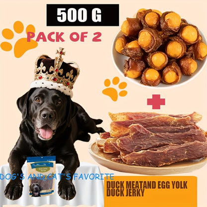 Training Treats, Duck Jerky Dog Treats – Chicken-Wrapped Sweet Potato Sticks, Chewy Long Lasting Chews for Small Medium Large Dogs