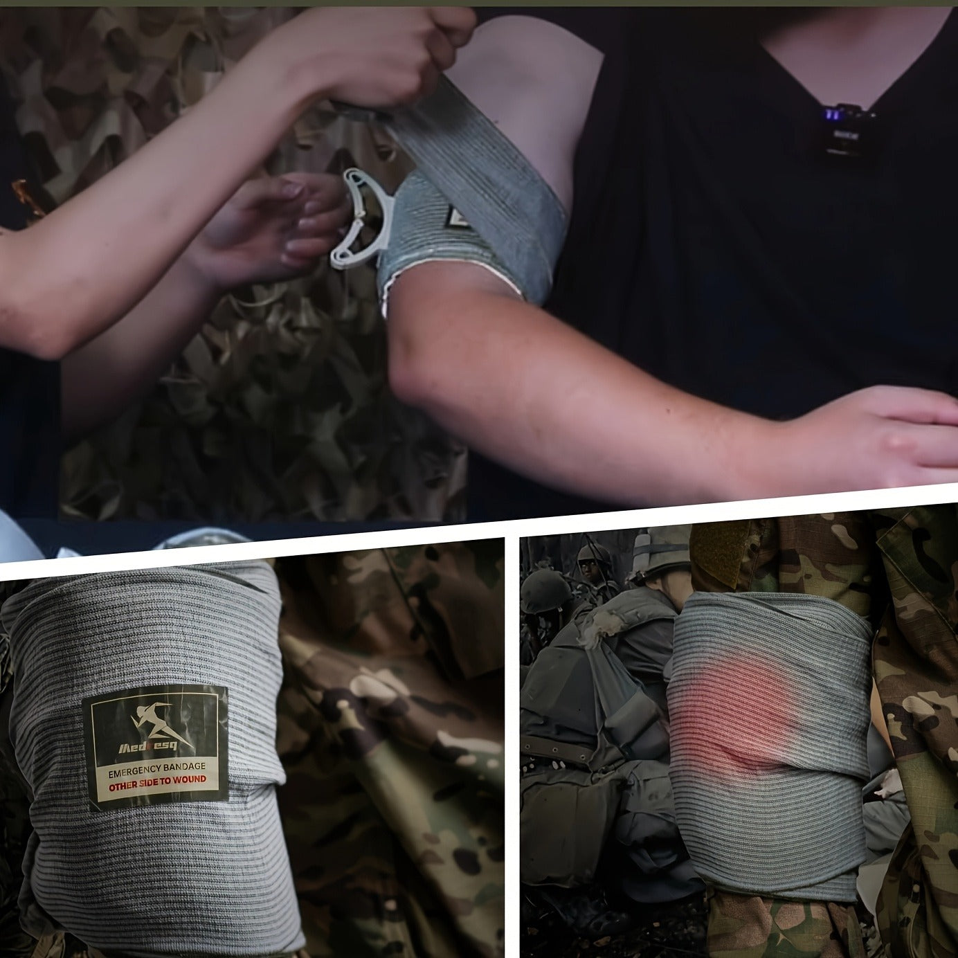 IFAK Trauma First Aid Kit – Advanced Bleeding Control & Wound Care Kit with Tourniquet, Sterile Supplies for First Responders