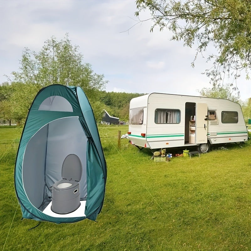 Pop-Up Privacy Shower Tent & Outdoor Changing Room – Waterproof Portable Camping Toilet Tent for Hiking Beach Fishing Backpacking
