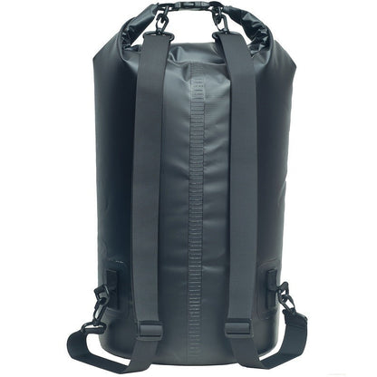 Waterproof Dry Bag Backpack 40L Roll Top Lock Closure PVC Floating Storage Bag for Kayaking Boating Swimming Hiking Camping Fishing Black