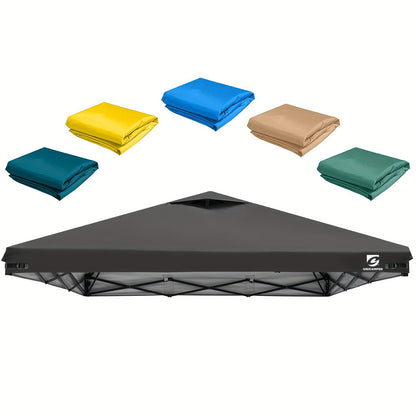 10x10 Canopy Replacement Top Cover for Straight Leg Tents – Ventilation Ports, Instant Shade, 11 Color Options