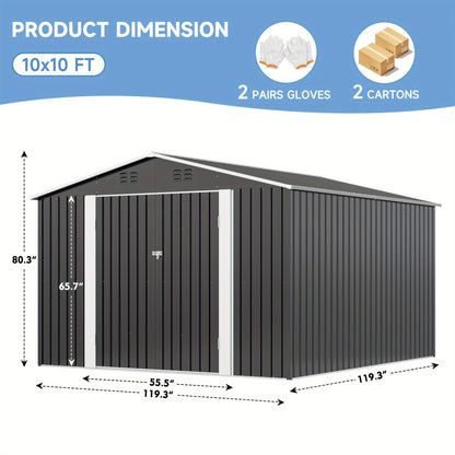 Polycarbonate Greenhouse Kit with Frame, for Garden, Patio and Yard Use, with the Listed Configuration
