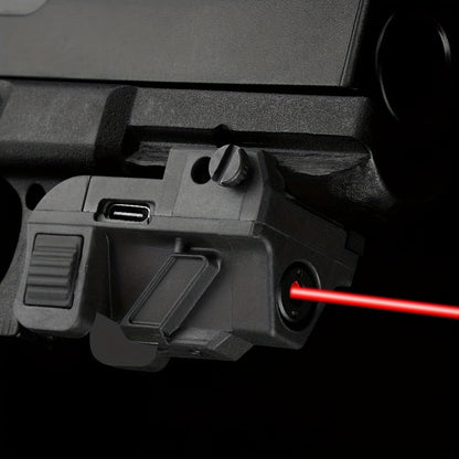 Laser Sight for Picatinny Rail Pistols – Green Red Blue Laser, CNC Aluminum, Low Profile, USB Rechargeable, 5-Hour Runtime