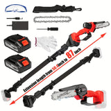 6-inch red+2*Battery