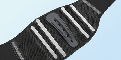 Lumbar Support Belt for Men & Women – Breathable Mesh Back Brace with 7 Stays & Integrated Lumbar Pad, Adjustable Lower Back Support