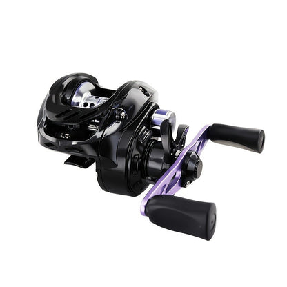 Baitcasting Reel 7.2:1 High-Speed Gear Ratio, 5+1 Ball Bearings 17.64LB Max Drag, Lightweight Freshwater Saltwater Bass Fishing Reel