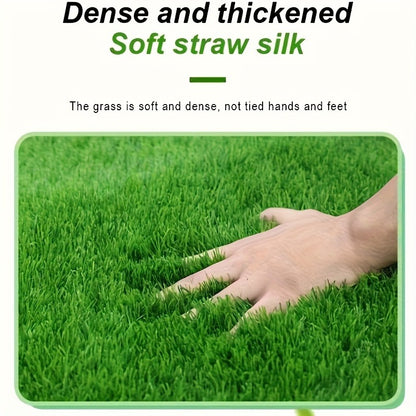 Artificial Grass Dog Potty Pad Washable Reusable – Odor-Proof Pet Training Lawn Mat for Indoor Outdoor Use