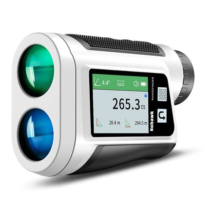 Laser Rangefinder 1000 Yard with Slope Compensation & Vibration Lock – USB Rechargeable Golf Rangefinder with Side Display Voice Broadcast 9