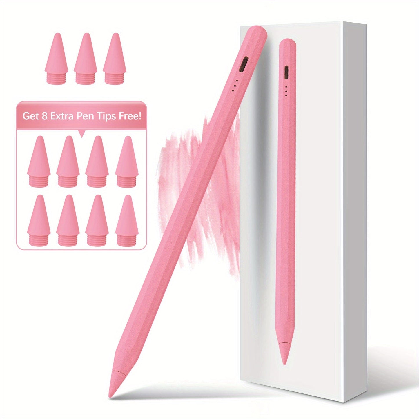iPad Pencil 2nd Generation Magnetic Wireless Charging, Compatible with iPad Pro 11"/12.9", Air 3/4/5