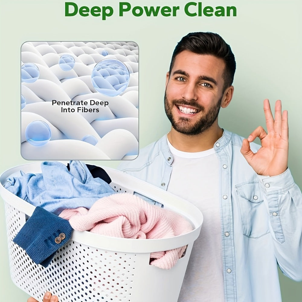Laundry Detergent Sheets 170 Loads – 85 Sheets, Liquidless Eco-Friendly Washer Sheets, No Plastic Jug, Fresh Linen Scent